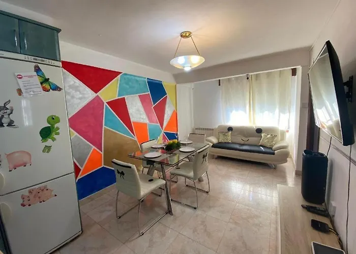 Iluminado Festivo Cerca Del Centro Appartement *