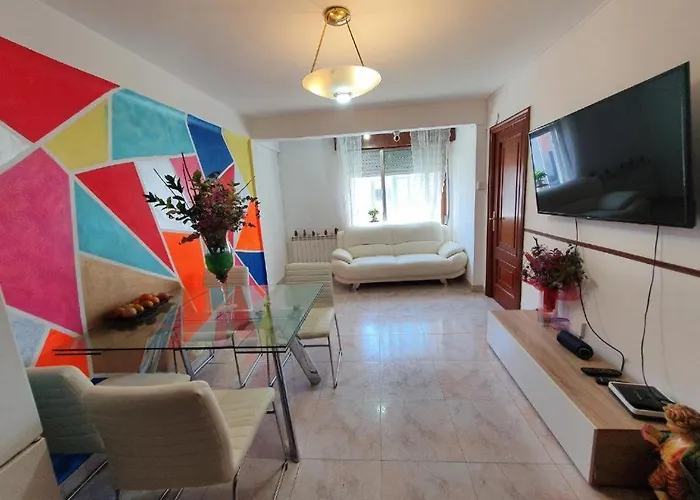 Appartement Iluminado Festivo Cerca Del Centro *