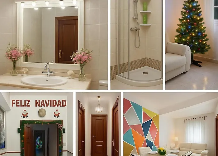 Iluminado Festivo Cerca Del Centro *